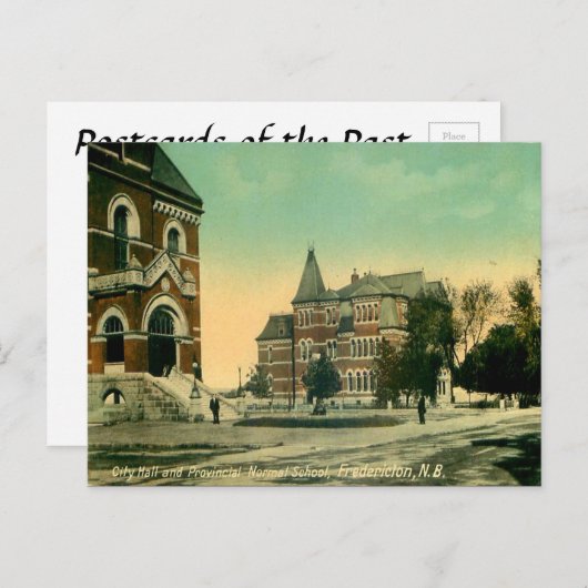 Oud Briefkaart - Fredericton, New Brunswick (Voorkant / Achterkant)