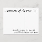 Oud Briefkaart - Fredericton, New Brunswick (Achterkant)