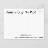 Oud Briefkaart - Galați, Roemenië (Achterkant)
