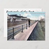 Oud Briefkaart - Galveston, Texas (Voorkant / Achterkant)