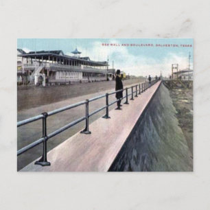 Oud Briefkaart - Galveston, Texas