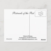 Oud Briefkaart, Gdansk/Danzig - Jopengasse Briefkaart (Achterkant)