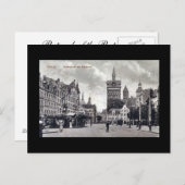 Oud Briefkaart, Gdansk/Danzig - Kohlenmarkt Briefkaart (Voorkant / Achterkant)