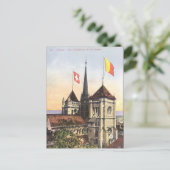 Oud Briefkaart - Genève, Zwitserland (Staand voorkant)
