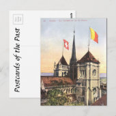 Oud Briefkaart - Genève, Zwitserland (Voorkant / Achterkant)
