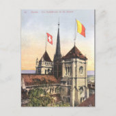 Oud Briefkaart - Genève, Zwitserland (Voorkant)
