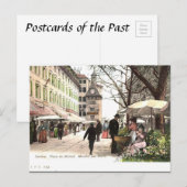 Oud Briefkaart - Genève, Zwitserland (Voorkant / Achterkant)