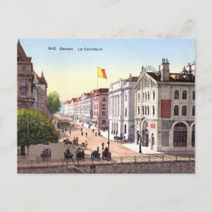 Oud Briefkaart - Genève, Zwitserland