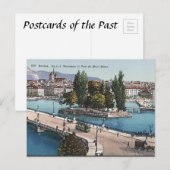 Oud Briefkaart - Genève, Zwitserland (Voorkant / Achterkant)