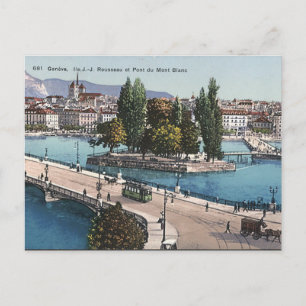 Oud Briefkaart - Genève, Zwitserland