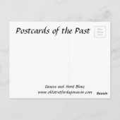 Oud Briefkaart - Genève, Zwitserland (Achterkant)