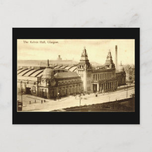 Oud Briefkaart, Glasgow, Kelvin Hall Briefkaart