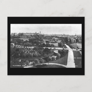 Oud Briefkaart, Glasgow, Kelvingrove Park Briefkaart