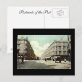 Oud Briefkaart, Glasgow, Whiteinch Cross in 1910 Briefkaart (Voorkant / Achterkant)