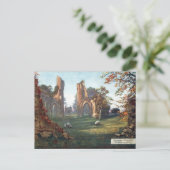 Oud Briefkaart - Glastonbury Abbey (Staand voorkant)