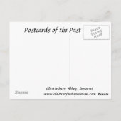Oud Briefkaart - Glastonbury Abbey (Achterkant)