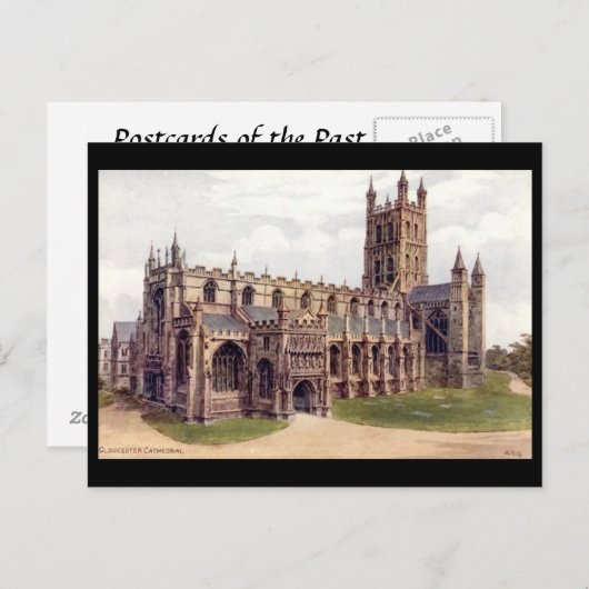 Oud Briefkaart - Gloucester Cathedraal (Voorkant / Achterkant)