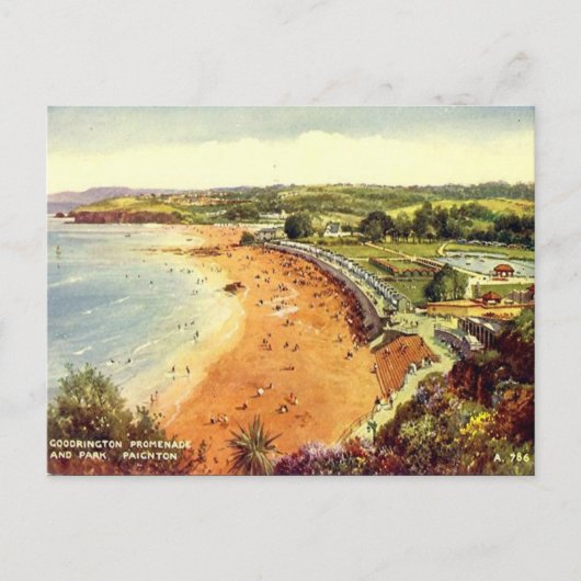 Oud Briefkaart - Goodwton, Paignton, Devon (Voorkant)