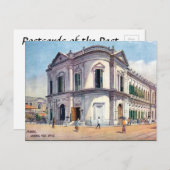 Oud Briefkaart - GPO, Penang, Maleisië (Voorkant / Achterkant)