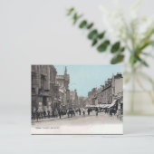 Oud Briefkaart - Granby Street, Leicester (Staand voorkant)