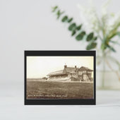 Oud Briefkaart - Grandstand, Newmarket Racecture (Staand voorkant)