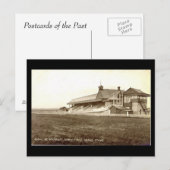 Oud Briefkaart - Grandstand, Newmarket Racecture (Voorkant / Achterkant)