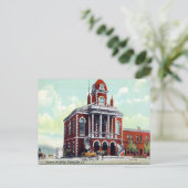 Oud Briefkaart - Greenville, South Carolina (Staand voorkant)