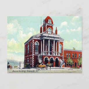 Oud Briefkaart - Greenville, South Carolina