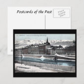 Oud Briefkaart - Grenoble, Frankrijk (Voorkant / Achterkant)