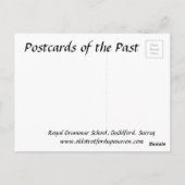 Oud Briefkaart - Guildford, Surrey (Achterkant)
