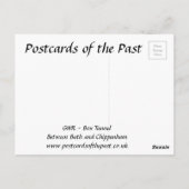 Oud Briefkaart - GWR - Box Tunnel (Achterkant)
