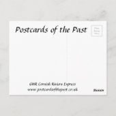 Oud Briefkaart - GWR Cornish Riviera Express (Achterkant)