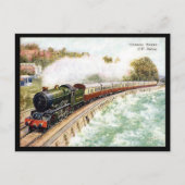 Oud Briefkaart - GWR Cornish Riviera Express (Voorkant)