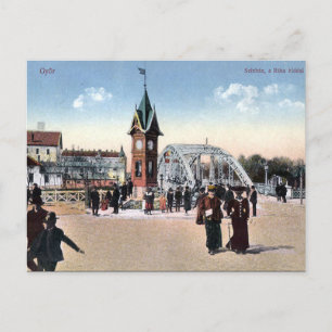 Oud Briefkaart - Gyor, Hongarije