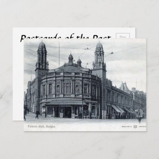 Oud Briefkaart - Halifax, Yorkshire (Voorkant / Achterkant)