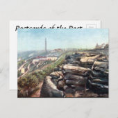 Oud Briefkaart - Halifax, Yorkshire (Voorkant / Achterkant)