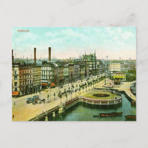 Oud Briefkaart - Hamburg, Duitsland