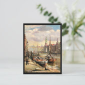 Oud Briefkaart - Hamburg, Duitsland (Staand voorkant)