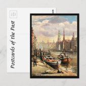 Oud Briefkaart - Hamburg, Duitsland (Voorkant / Achterkant)