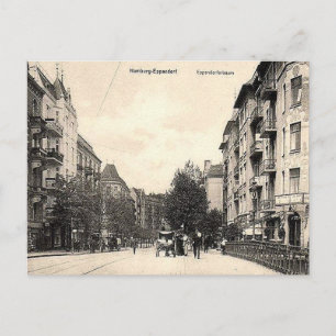 Oud Briefkaart - Hamburg, Eppendorf