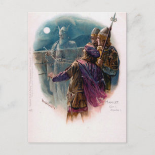 Oud Briefkaart - "Hamlet", Shakespeare.