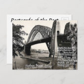 Oud Briefkaart - Harbour Bridge, Sydney, NSW (Voorkant / Achterkant)
