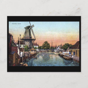 Oud Briefkaart - Harlem, Nederland