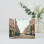 Oud Briefkaart - Haverhill, Massachusetts (Staand voorkant)