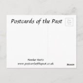 Oud Briefkaart - Hawker Harts (Achterkant)