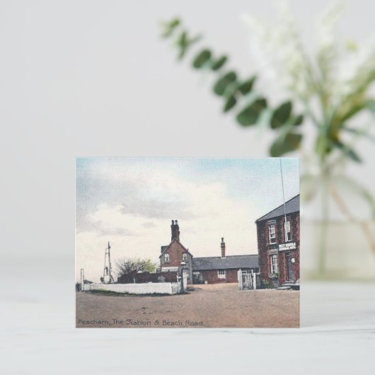 Oud Briefkaart - Heacham, Norfolk (Staand voorkant)