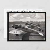 Oud Briefkaart - Heinkel He-70's. (Voorkant / Achterkant)