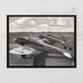 Oud Briefkaart - Heinkel He-70's. (Voorkant)