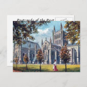 Oud Briefkaart - Hereford Cathedraal (Voorkant / Achterkant)