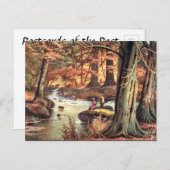 Oud Briefkaart - herfst (Voorkant / Achterkant)